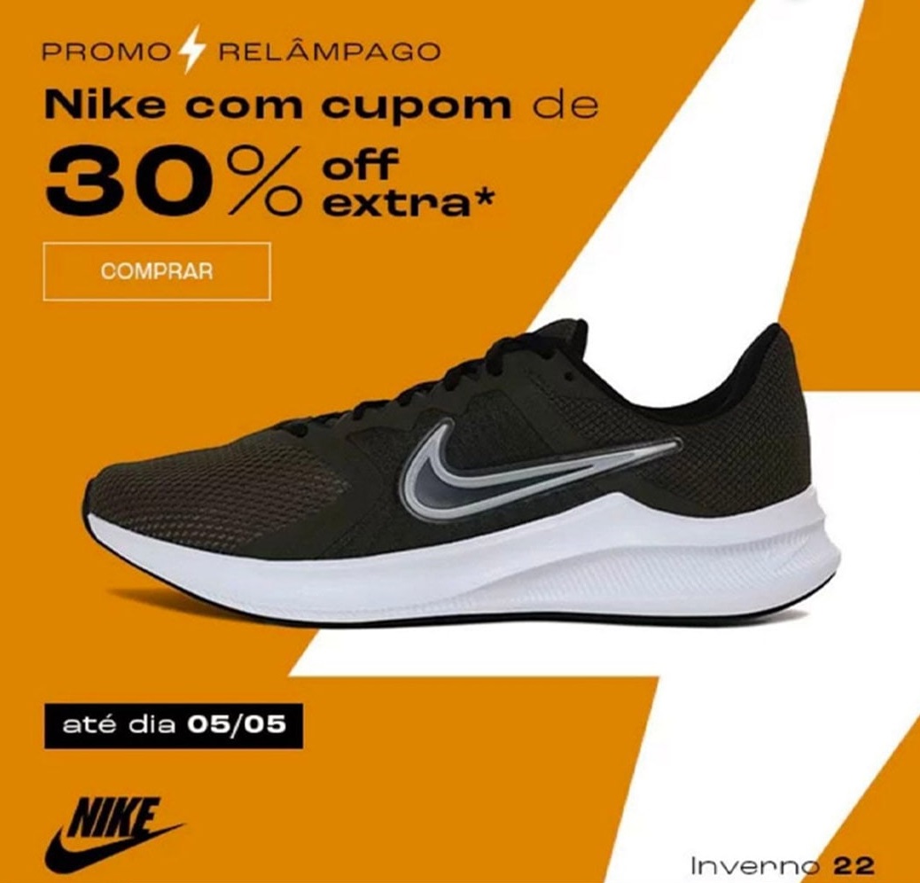 Cupom nike store sale